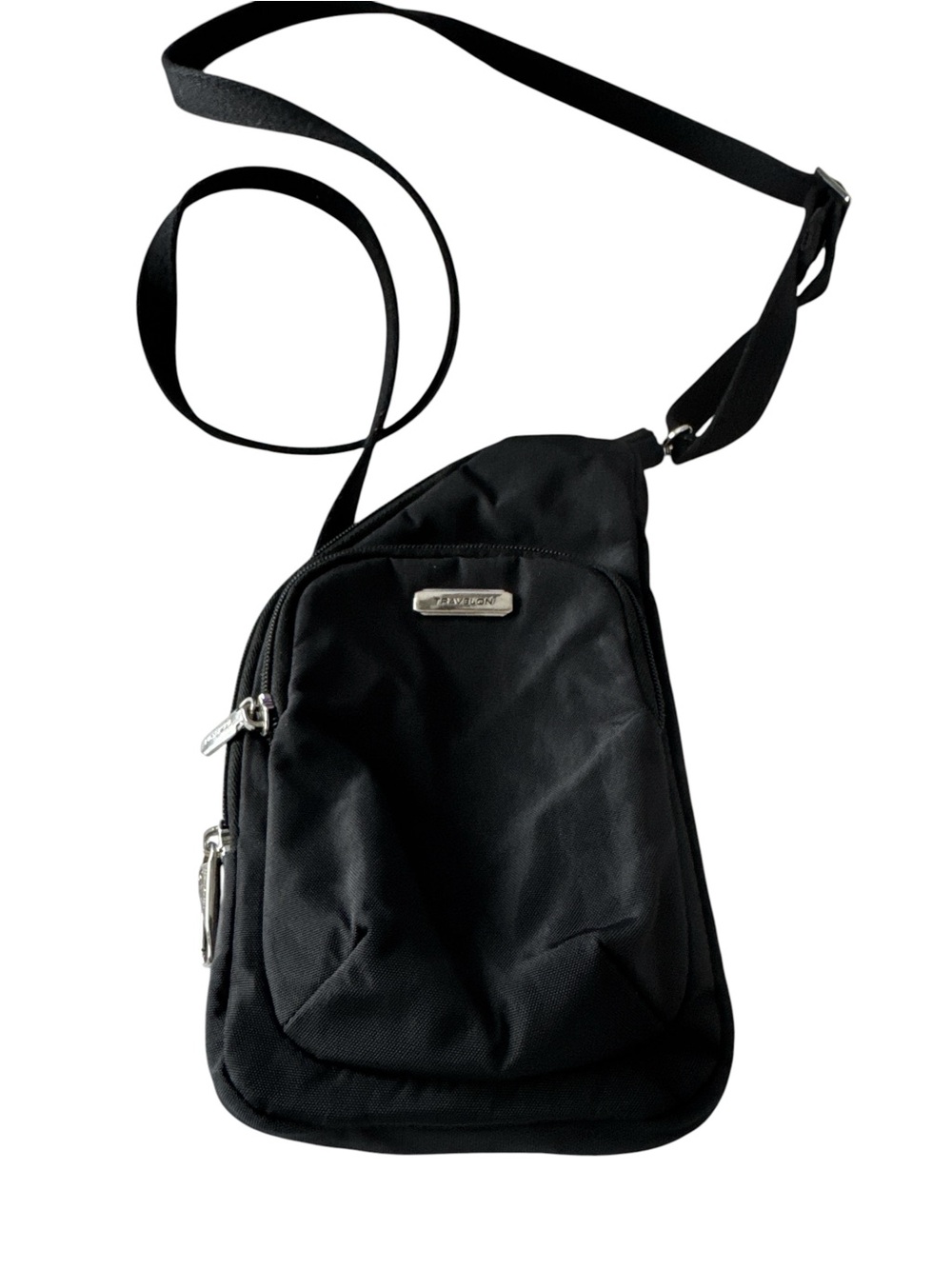 Title: Travelon Black Crossbody Anti-Theft Travel Bag Locking Purse